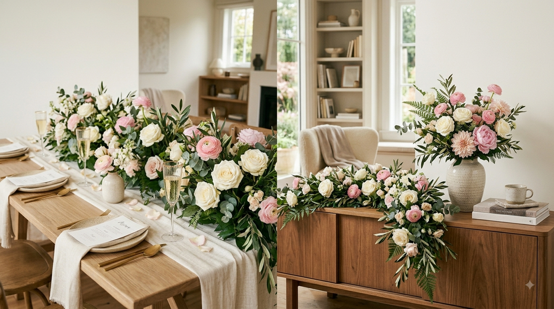 How to Reuse Artificial Flowers for Wedding Decor in Your Home
