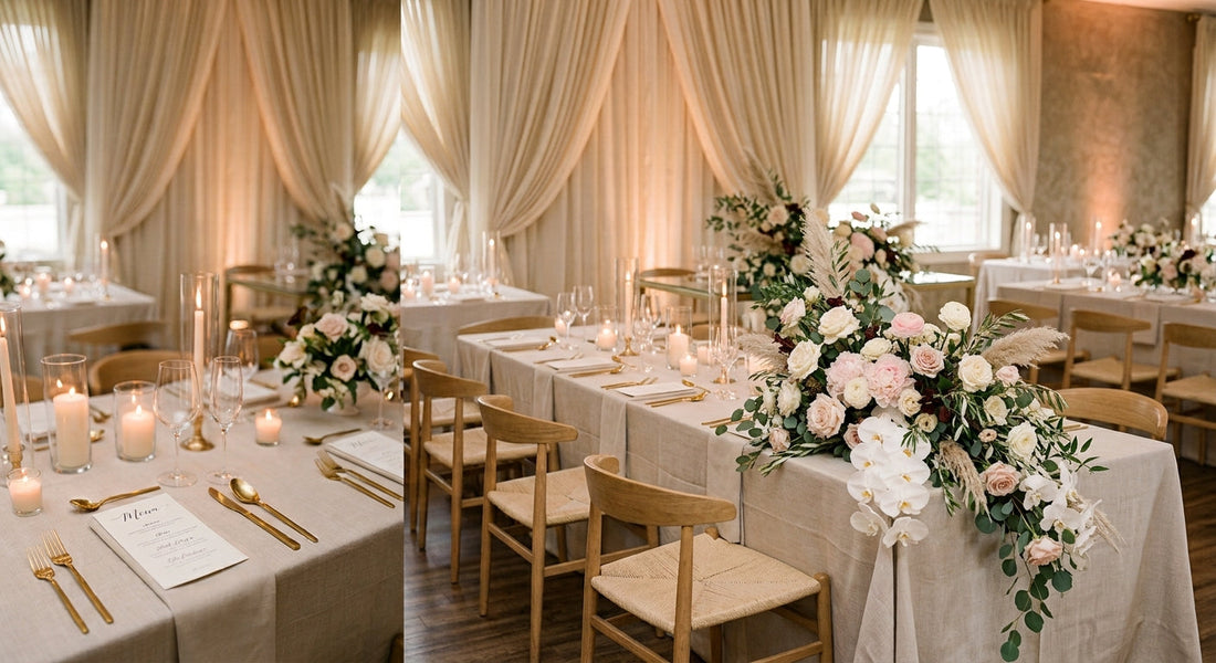 How to Choose Your Wedding Floral Aesthetic: A Style Guide to Artificial Flowers for Wedding Décor