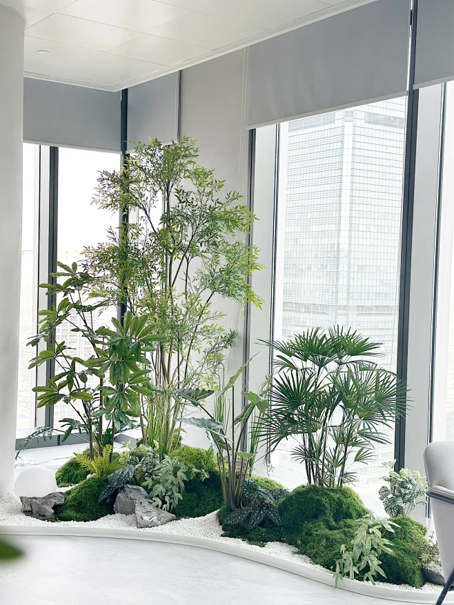 Why Large Artificial Plants are Redefining Modern Office Design