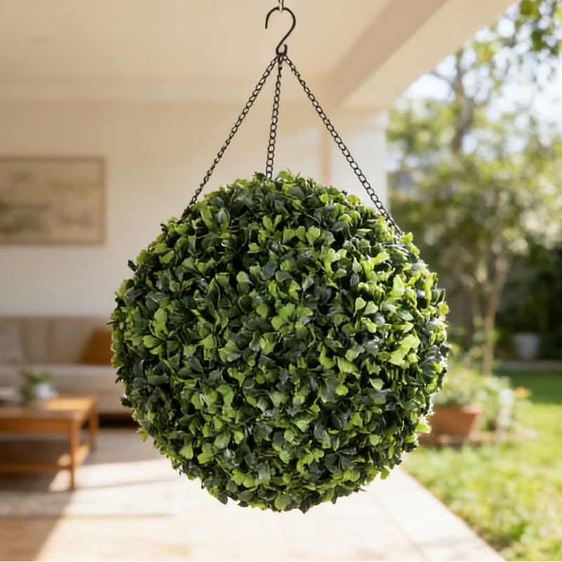 Hanging green plants