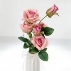 Rose/ 6heads + 6leaves A1013 - view 9