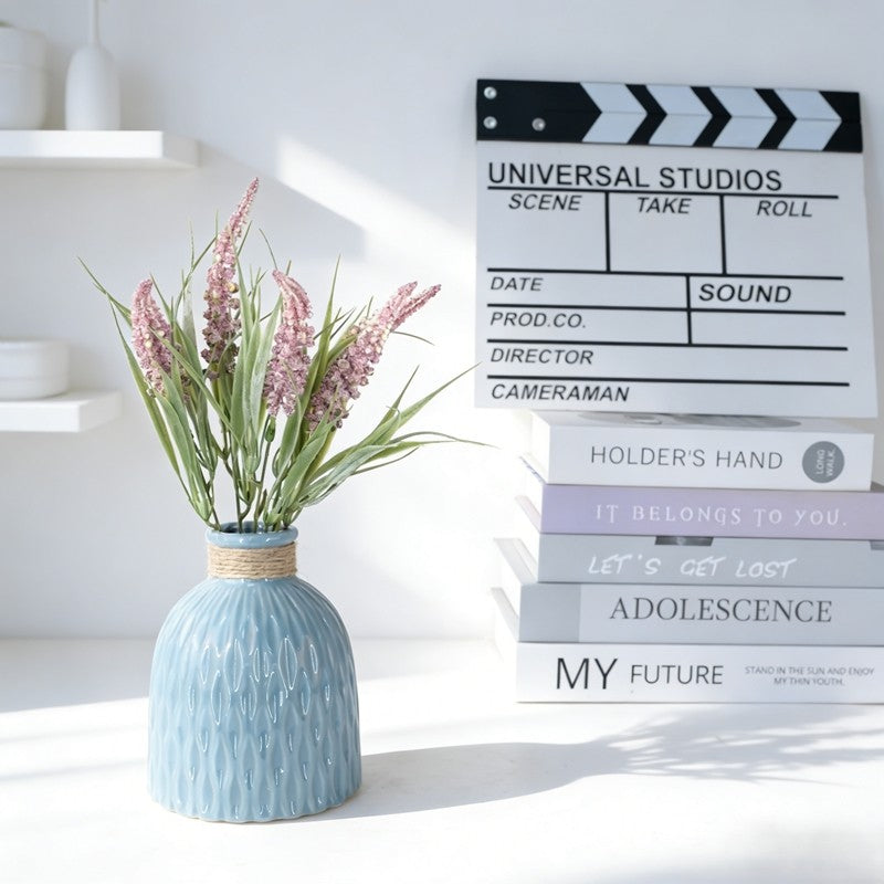 Artificial Spike Grass 5flower+9leaves A23014