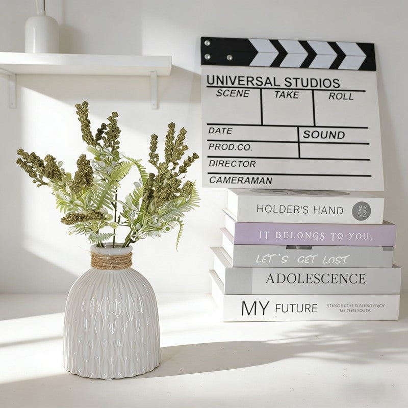 Artificial Vanilla Spike 10flower+4leaves A23022