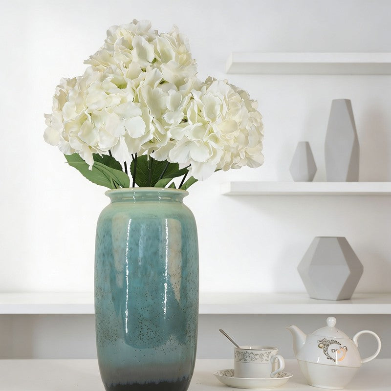 6-Pronged Triangular Hydrangea Artificial Silk Flower, Total 324 Flower Heads - view 3