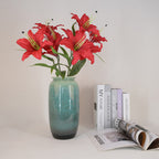 Lily / 9heads + 10 leaves B1011