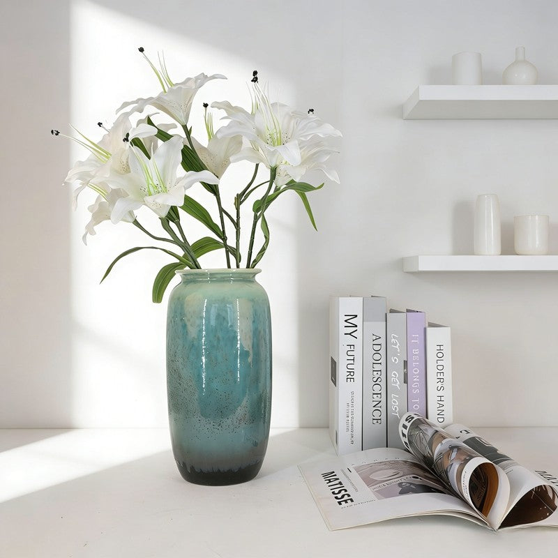 Lily / 9heads + 10 leaves B1011