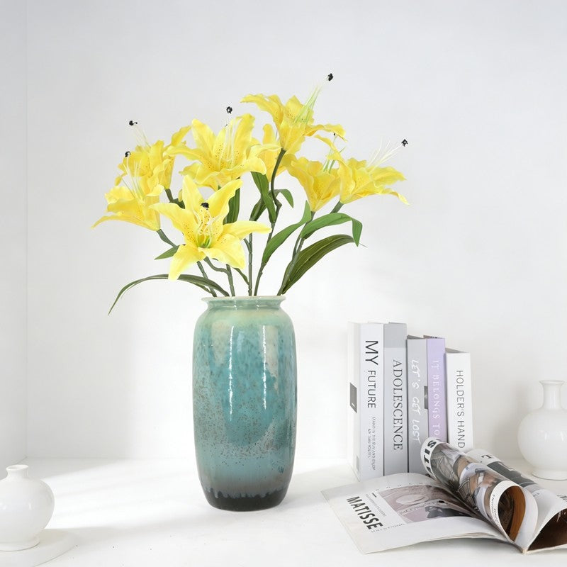 Lily / 9heads + 10 leaves B1011