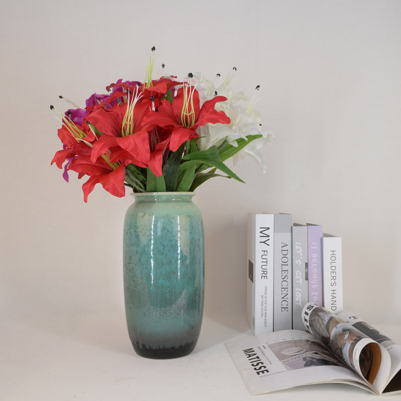 Lily / 9heads + 10 leaves B1011