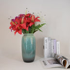 Lily / 9heads + 10 leaves B1011