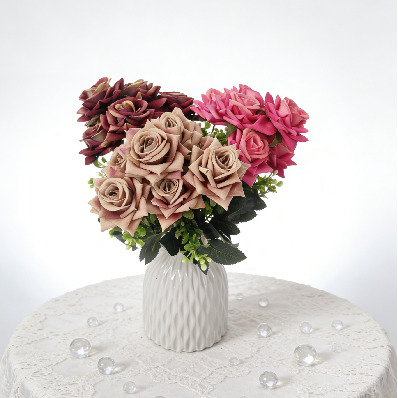 Rose 7-headed small rose-B23006