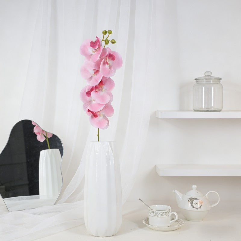 Artificial Phalaenopsis with 6 Heads Faux Orchid Table Floral Arrangement - view 3