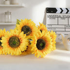 Sunflower 7heads+ 7leaves C1018