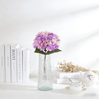 Single Stem Artificial Hydrangea Large Bloom Floral Table Centerpiece - view 4