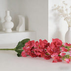 Premium Faux Gladiolus 3 Branches Artificial Flower Bouquet Indoor Outdoor Photo Props - view 4