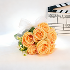 Rose/9 heads +8leaves CF034 - view 4