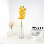 Real Texture Faux Cymbidium Branch, Assorted Shades for Indoor Floral Layout - view 4