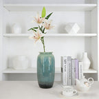 Real Touch Silk Lily Stem 3 Heads 1 Bud, Multi-color for Flower Wall & Table Decor - view 3