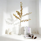 Muted Gray-Green Artificial Foliage Pack, 5 Sprigs with 60 Round Leaves for Minimalist Greenery - view 3