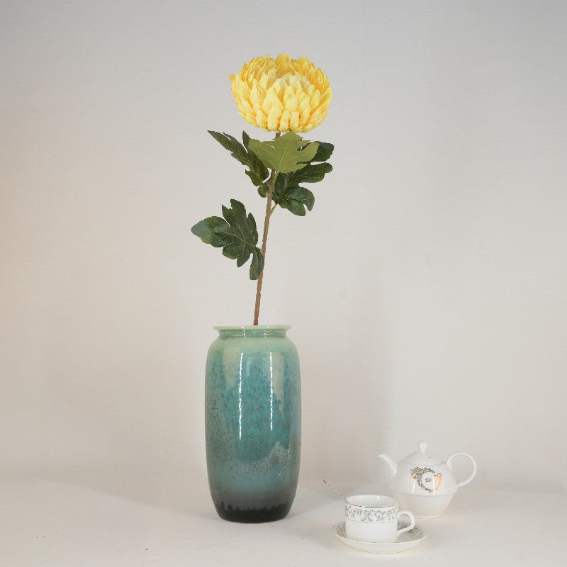 Chrysanthemum 1head + 4leaves E1001