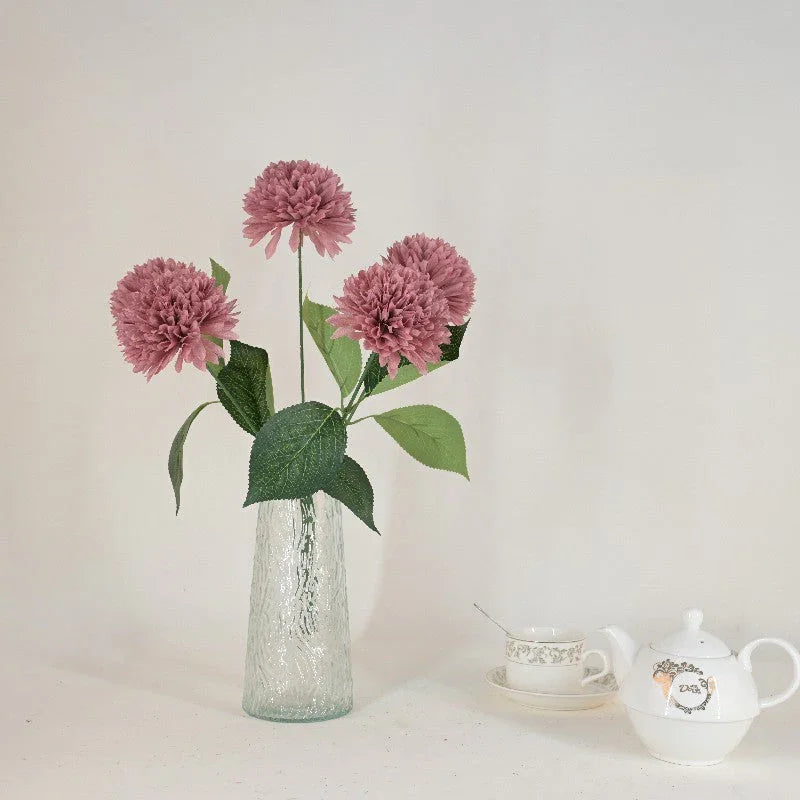 Chrysanthemum /5 heads+4leaves E1030