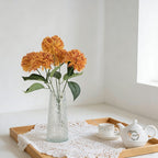Thin Stem Artificial Chrysanthemum Clusters, Mixed Soft Shades for Table & Gift Arrangement - view 9