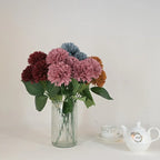 Chrysanthemum /5 heads+4leaves E1030