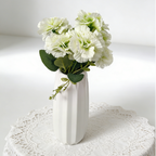 Multi-Bloom Faux Carnation Sprays, Clustered Tiny Florals in Diverse Gentle Tones