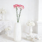 Thin-stemmed Solitary Carnation Picks, Varied Pastel Shades with One Delicate Bloom for Dainty Floral Accents - view 6