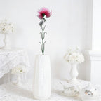 Thin-stemmed Solitary Carnation Picks, Varied Pastel Shades with One Delicate Bloom for Dainty Floral Accents - view 11