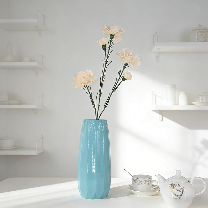 Slender Mini Artificial Carnation Sprigs, Assorted Soft Tones with 5 Tiny Flower Heads for Multi-Scene Floral Styling - view 7