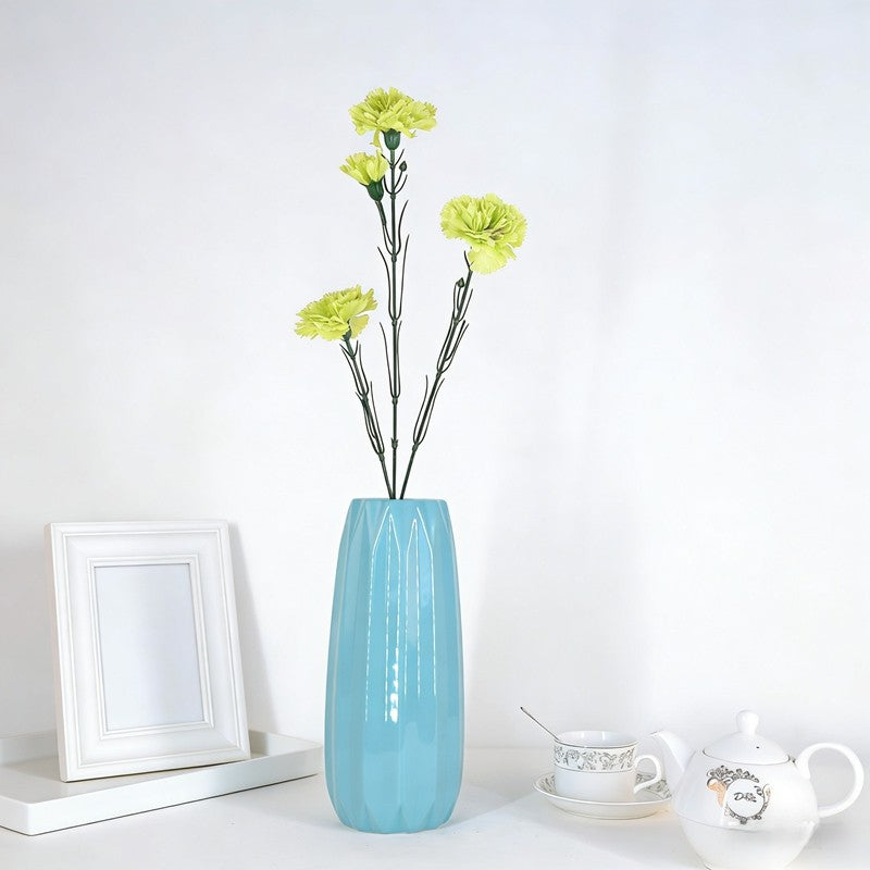 Slender Mini Artificial Carnation Sprigs, Assorted Soft Tones with 5 Tiny Flower Heads for Multi-Scene Floral Styling - view 8