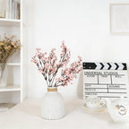 Slender Artificial Baby's Breath Sprigs, Assorted Pastel Faux Tiny Blooms for Vase Styling - view 3