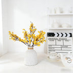 Slender Artificial Baby's Breath Sprigs, Assorted Pastel Faux Tiny Blooms for Vase Styling - view 5
