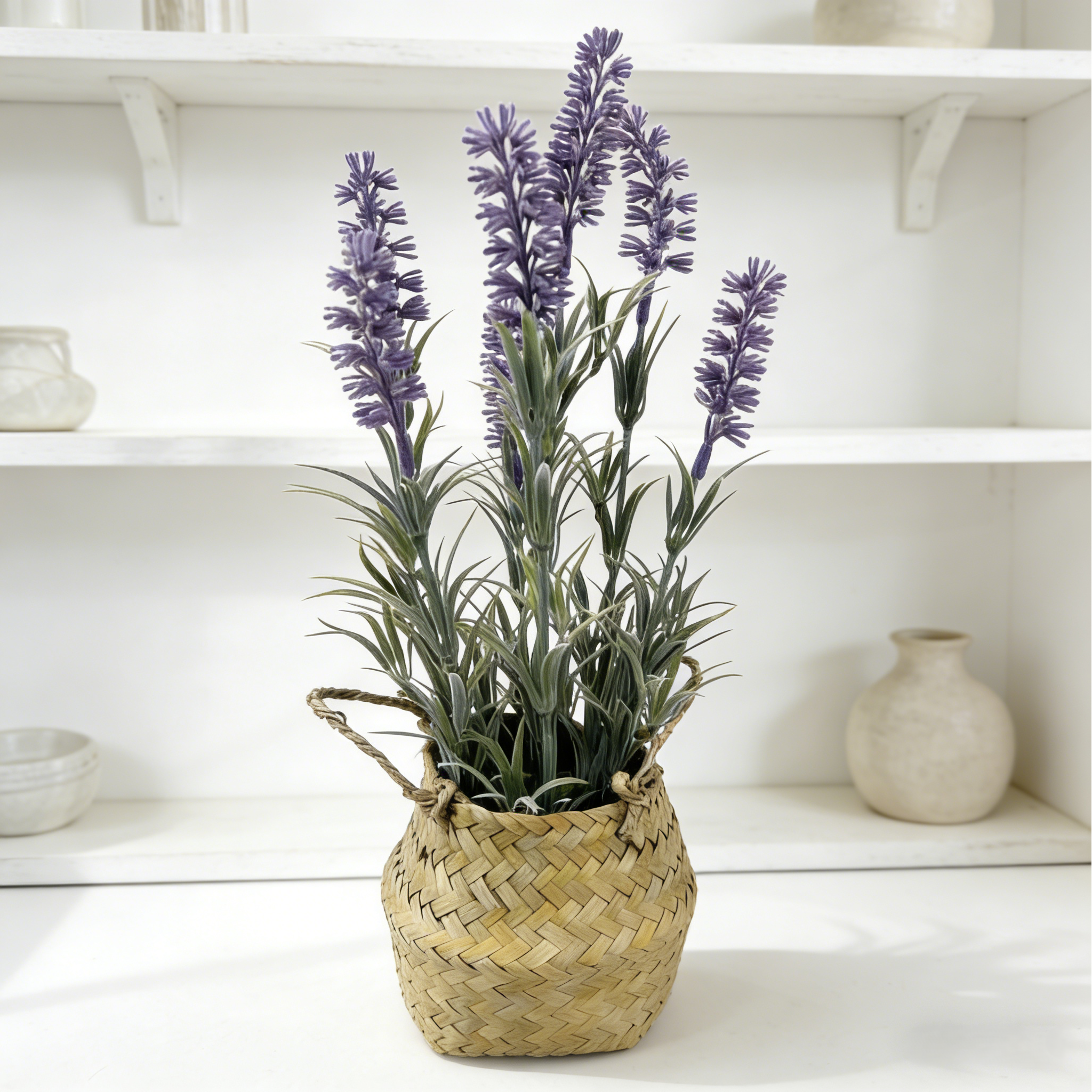 Artificial lavender potted plant PH2025-L004