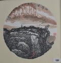 Evening Clouds and Returning Herd | Customizable Hand-Painted Art