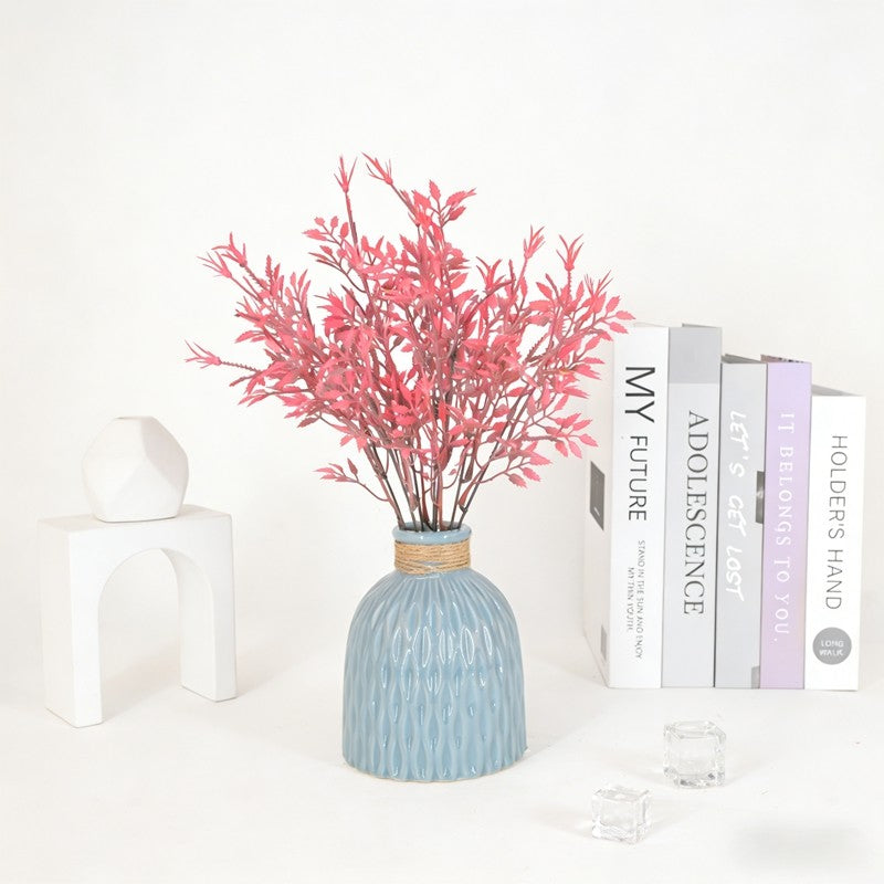 Fern/leather leaf looking+7branches U1029