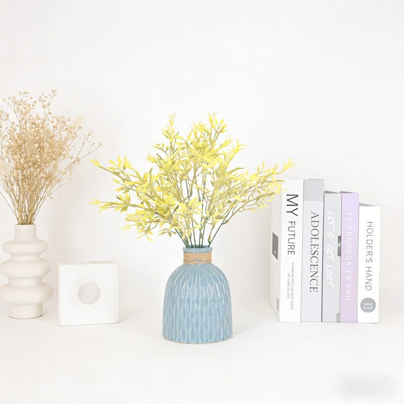 Fern/leather leaf looking+7branches U1029