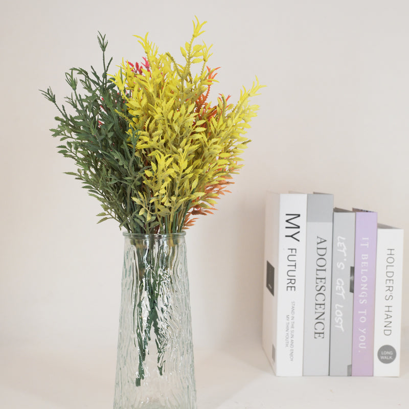 Fern/leather leaf looking+7branches U1029