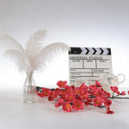 Multi Color Artificial Plum Blossom Branches, Faux Silk Florals for Vase Decor - view 4